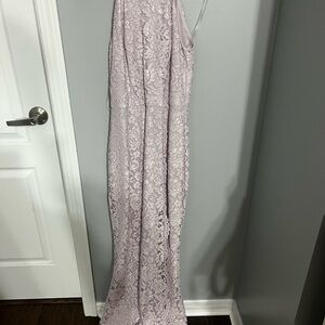 Elegant Lace Evening Gown